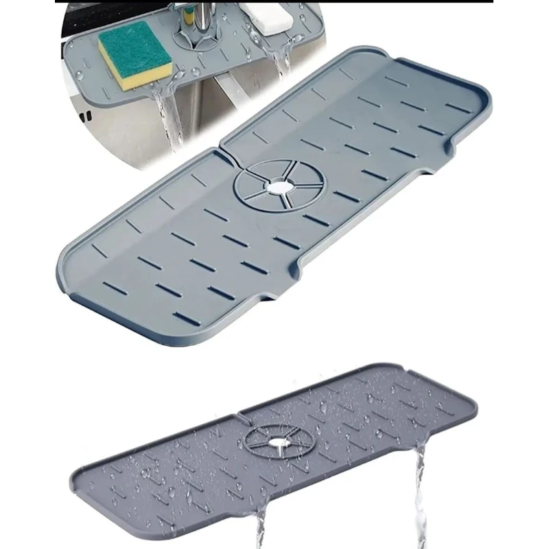 Kran üçün xalça MH4721, 37x13 sm, silikon, boz