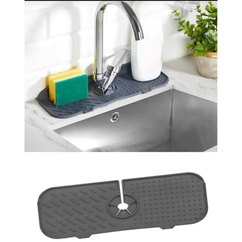 Kran üçün xalça MH4721, 37x13 sm, silikon, boz