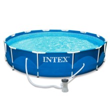 Karkas hovuz Intex 28212 Prism Frame 366х76 sm, 6503 l, filtr nasos 2006 l/saat