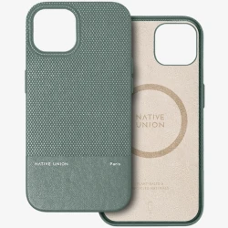 Çexol Native Union (RE)Classic MagSafe Slate Green Apple iPhone 15 Pro üçün