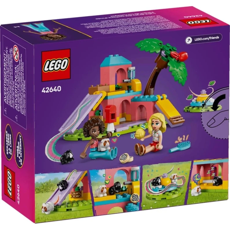 Конструктор LEGO Friends Guinea Pig Playground 42640, 86 деталей, от 5 лет