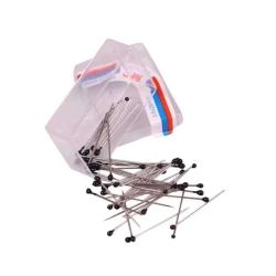 Набор булавок RS0028, 80 шт, 25 мм, черный Набор булавок RS0028, 80 шт, 25 мм, черный