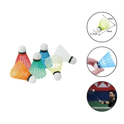 Волан для бадминтона 1807, пластик, 8 см, товар в ассортименте Волан для бадминтона 1807, пластик, 8 см, товар в ассортименте