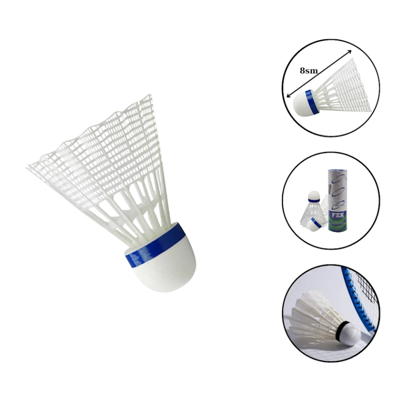 Волан для бадминтона 1807, пластик, 8 см, товар в ассортименте Волан для бадминтона 1807, пластик, 8 см, товар в ассортименте