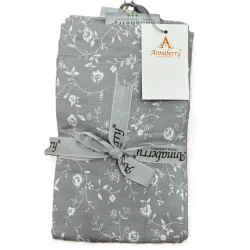 Комплект наволочек Annaberry ET-1442, 2 шт, 50x70 см, хлопок, серый