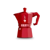 Гейзерная кофеварка Bialetti Moka Exclusive Red 130 мл Гейзерная кофеварка Bialetti Moka Exclusive Red 130 мл