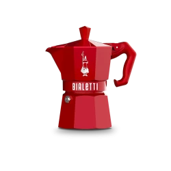 Гейзерная кофеварка Bialetti Moka Exclusive Red 130 мл