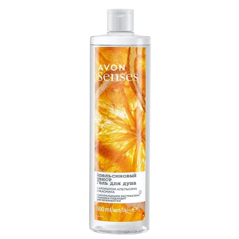 Гель для душа Avon Senses Апельсиновый твист 500 мл Гель для душа Avon Senses Апельсиновый твист 500 мл