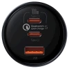 Avtomobil yükləmə cihazı Baseus Qualcomm Quick Charge 5 160W with Baseus Xiaobai series fast charging Cable Type-C to Type-C 100W TZCCZM-0G Avtomobil yükləmə cihazı Baseus Qualcomm Quick Charge 5 160W with Baseus Xiaobai series fast charging Cable Type-C to Type-C 100W TZCCZM-0G