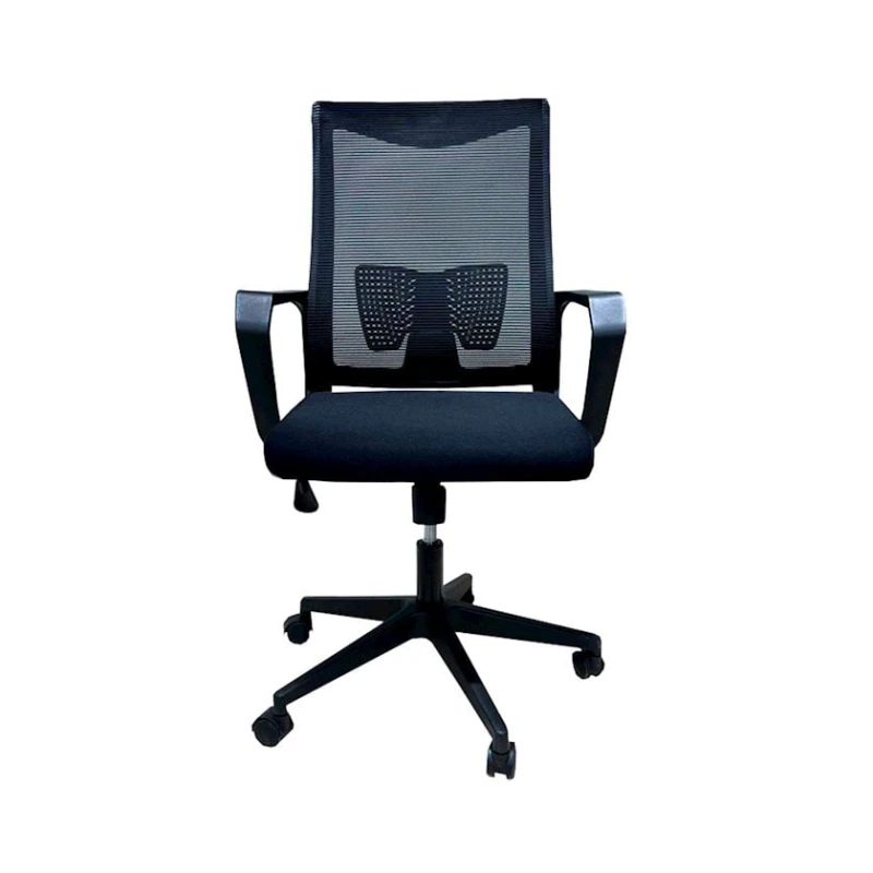 Кресло офисное J152B, черное, 115х50 см