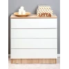 Комод Letta ЛДСП, белый, 73х33х75 см Комод Letta ЛДСП, белый, 73х33х75 см