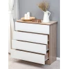 Комод Letta ЛДСП, белый, 73х33х75 см Комод Letta ЛДСП, белый, 73х33х75 см