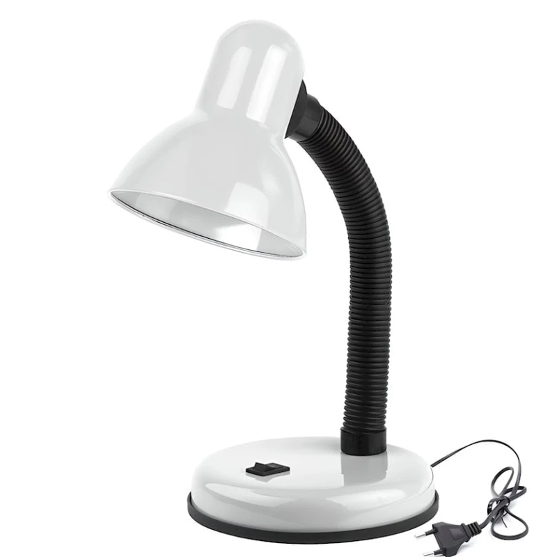 Masaüstü lampa 1353, ağ Masaüstü lampa 1353, ağ