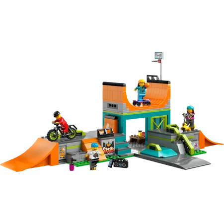 Конструктор LEGO City Skate Park 60364, 6+ лет, 454 элементов