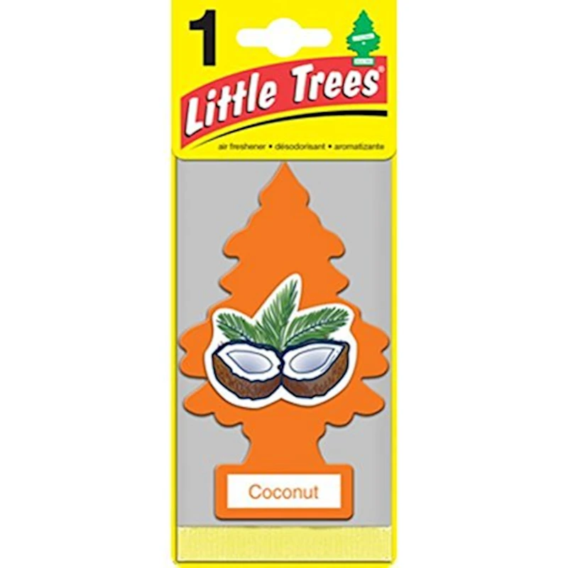 Ароматизатор для автомобиля Little Trees Coconut, 1 шт
