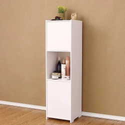 Стеллаж Ev Plus Kloun, 90x25x25 см, ЛДСП, белый Стеллаж Ev Plus Kloun, 90x25x25 см, ЛДСП, белый