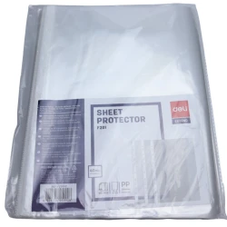 Файлы Deli F20102, A4, 40 мкм, 100 шт