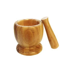 Ступка с пестиком Bambum, бамбук, 11.8x11.8 см