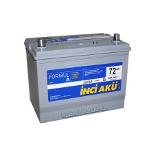 Avtomobil akkumulyatoru İnci Akü (SAE), 72Ah, 600A, 12V, R+
