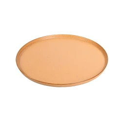 Тарелка Porland Ethos Danshari Earth, 27 см, фарфор, оранжевая