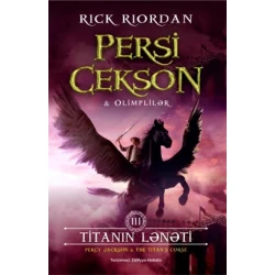 Книга Qanun Nəşriyyatı Перси Джексон и проклятие титана, автор Рик Риордан