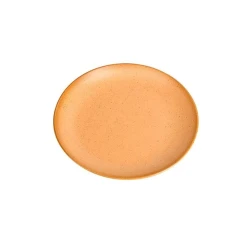 Тарелка Porland Ethos Danshari Earth 04ALM007188, оранжевая, 21 см