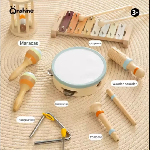 Набор инструментов OnShine TNWX-5106, дерево, 12 деталей