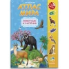 Книга Атлас мира с наклейками. Животные и растения