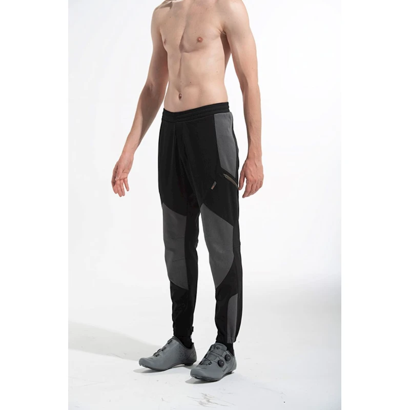 Велоштаны мужские Santic WM0C04120G, черный/серый, полиэстер, размер XXL