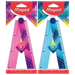 Складная линейка Maped Cosmic Teens, 30 см, товар в ассортименте