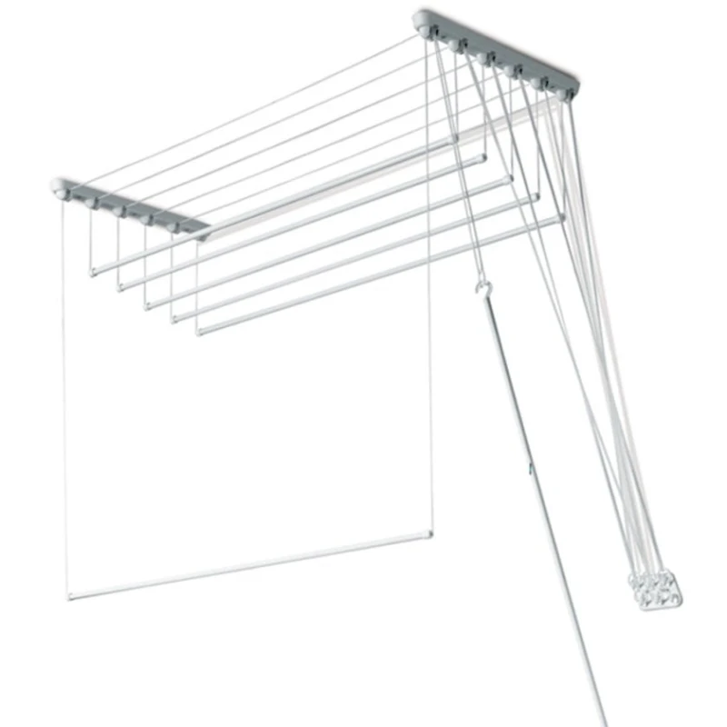 Paltar üçün quruducu Gimi Lift, polad, boz, 12 m Paltar üçün quruducu Gimi Lift, polad, boz, 12 m