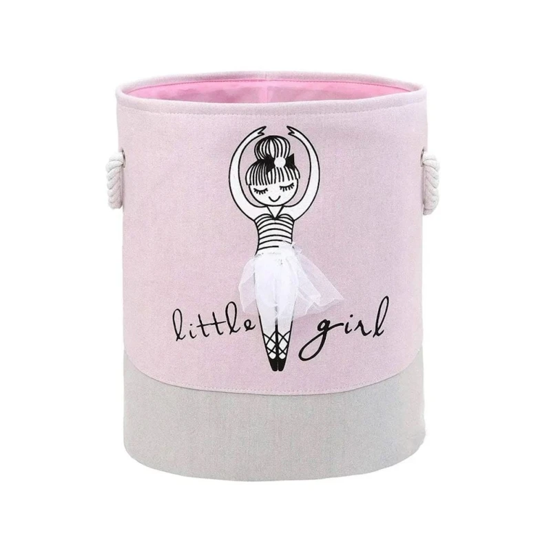 Детская корзина для игрушек Hom-me 105650, 35x40 см, полиэстер, розовый Детская корзина для игрушек Hom-me 105650, 35x40 см, полиэстер, розовый