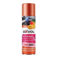 Avtomobil üçün ümumi təmizləyici sprey Oxvol TBP-220 Mango ətirli, 220 ml