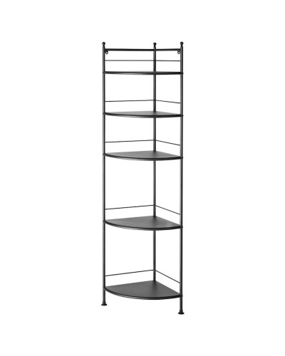 Stellaj IKEA, polad/polipropilen, qara, 35x156 sm