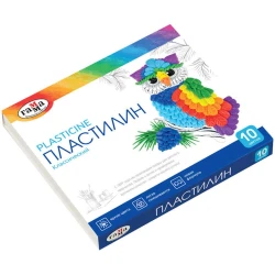 Набор пластилина Gamma 10 цветов, 200 г