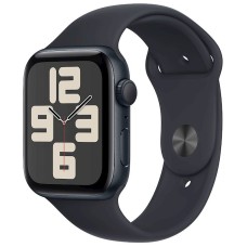 Ağıllı saat Apple Watch SE GPS 44mm Midnight Aluminium Case with Midnight Sport Band - M/L Model A2723 (MRE93QR/A)