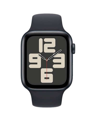 Ağıllı saat Apple Watch SE GPS 44mm Midnight Aluminium Case with Midnight Sport Band - M/L Model A2723 (MRE93QR/A)