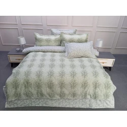 Yataq dəsti Hanzade SHA-00006547, pambıq, rəngbərəng, mələfə 220x240 sm, yorğan üzü 160x220 sm, yastıq üzü 50x70 sm (2 əd)