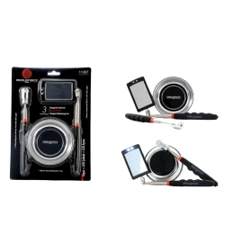 Набор магнитных инструментов с подстветкой Worldforce 11307, лоток+LED стержень+LED зеркало