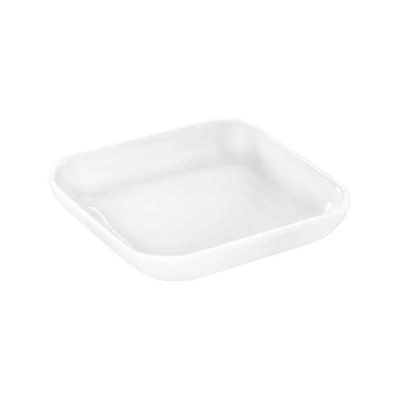 Блюдо сервировочное Wilmax WL‑992675/A, квадрат, 7x7 см, фарфор, белый Блюдо сервировочное Wilmax WL‑992675/A, квадрат, 7x7 см, фарфор, белый