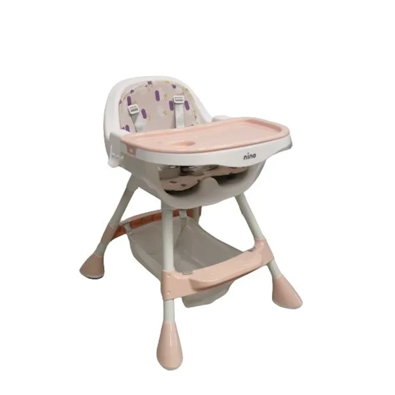 Стульчик для кормления NINO Moon, розовый Стульчик для кормления NINO Moon, розовый