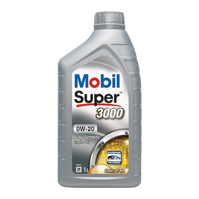 Моторное масло Mobil Super 3000 0W-20, 1 л