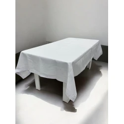 Süfrə Narlı NRl-00682, teflon, ağ, 160х350 sm