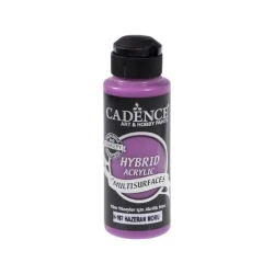 Краска акриловая полуматовая Cadence Hybrid Acrylic For Multisurfaces H-107 Hazeran Purple 120 мл