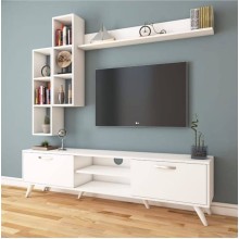 TV üçün tumba 024, LDSP, ağ