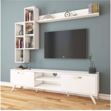 TV üçün tumba 024, LDSP, ağ
