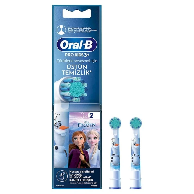 Насадки для электрической зубной щетки Oral-B Pro Kids Frozen, 2 шт