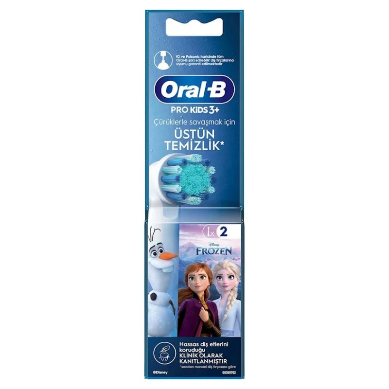 Насадки для электрической зубной щетки Oral-B Pro Kids Frozen, 2 шт