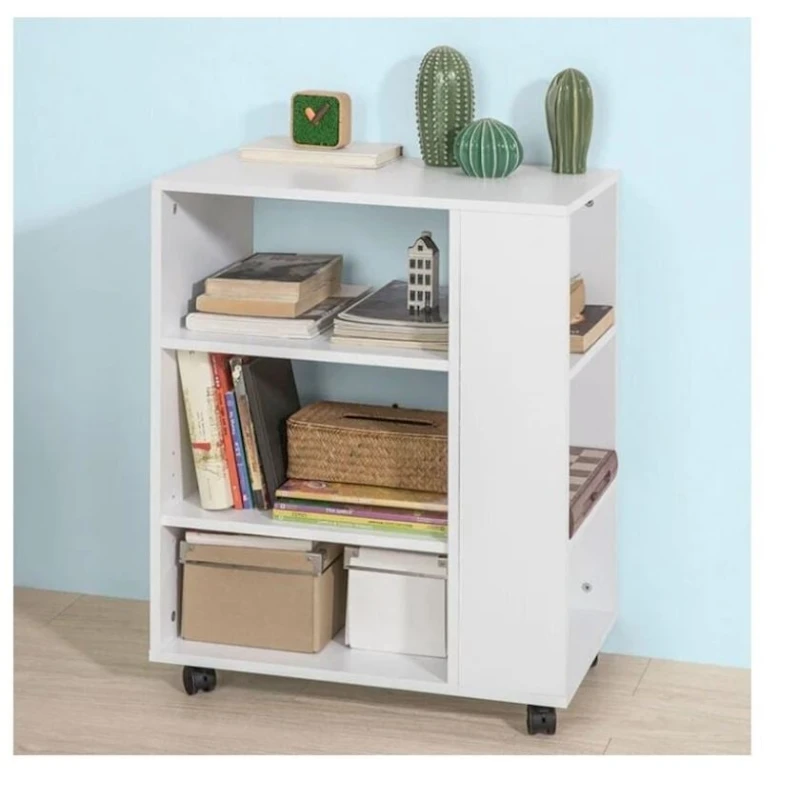 Тумба, ЛДСП, белое тиснение, 75x35x60 см