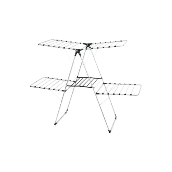 Paltar üçün quruducu Perilla 57017, metal, ağ/qara, 23.5 m